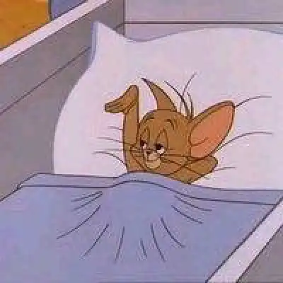  猫和老鼠可爱搞笑卡通情侣头像