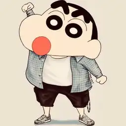  有谁知道这张蜡笔小新的图片是不是情侣图,有另外一张吗