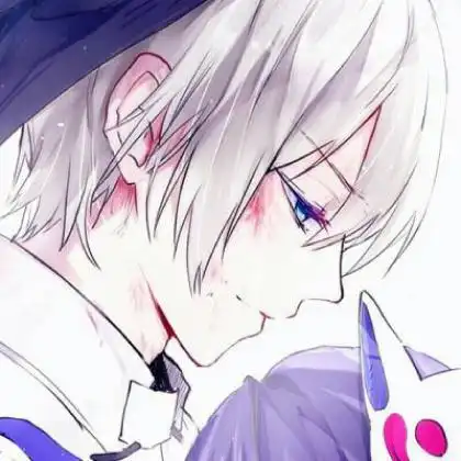  卡通情侣头像呆萌一对,希望你喜欢用的