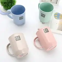  塑料简约洗漱杯具情侣杯牙缸牙刷杯180件混色创意,卡通,喝水,塑料,水杯,洗漱,牙缸塑杯