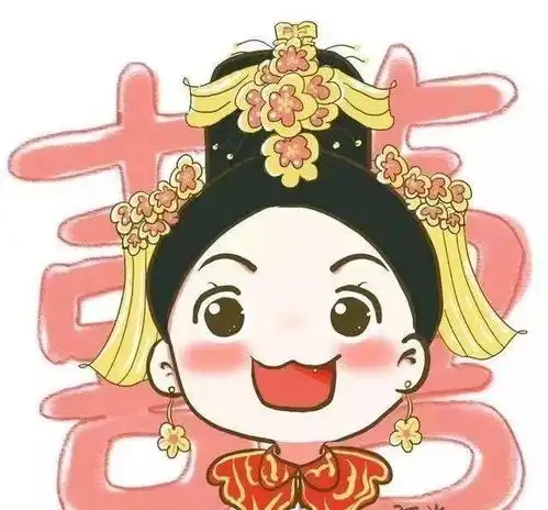  适合结婚用的情侣头像漫画头像