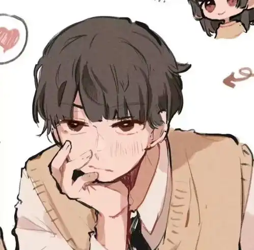  动漫情头就想牵牵手