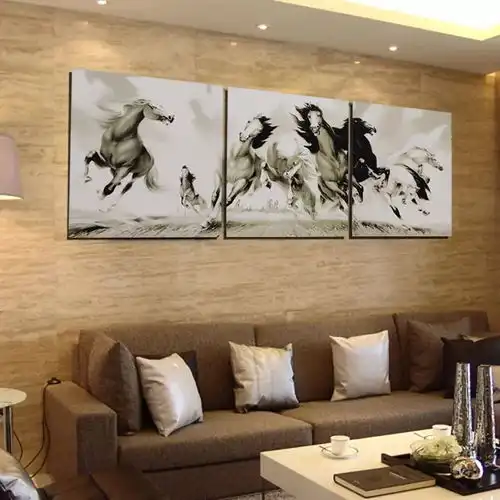  客厅招财画有哪些客厅招财画风水讲究...