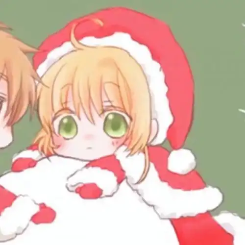  圣诞情侣头像,选一对和你家憨憨一起换上