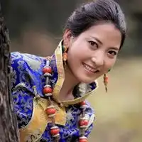  少数民族藏族美女高清头像