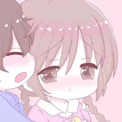  高清情侣头像一人一半超可爱动漫图片