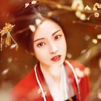  古风头像女生仙气真人懵懂少女有点冷酷的