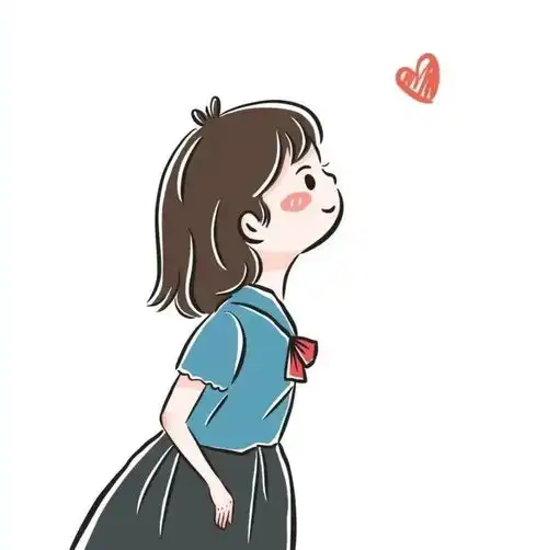  情侣头像爱要坦荡荡