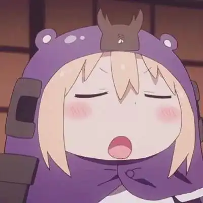 动漫头像她不是