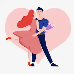  情侣婚礼纪捧花爱心结婚邀请函图片素材其他格式下载动漫人物大全