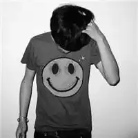  黑白男女生图片