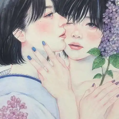  这个日本小姐姐有点污,她的每一幅画都让人浮想联翩,脸红心跳