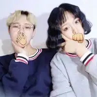 情侣非主流带字头像愿我们今后一切安好唯美好看的情侣头像