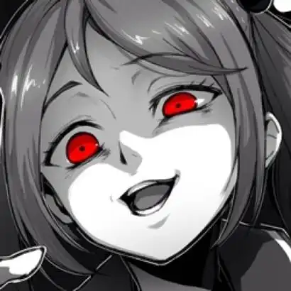  动漫病娇女头像血腥女生动漫头像病娇嗜血