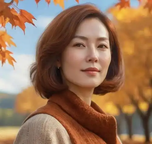  中年女性发型怎么选,侧分波波头很不错,知性时尚显气质