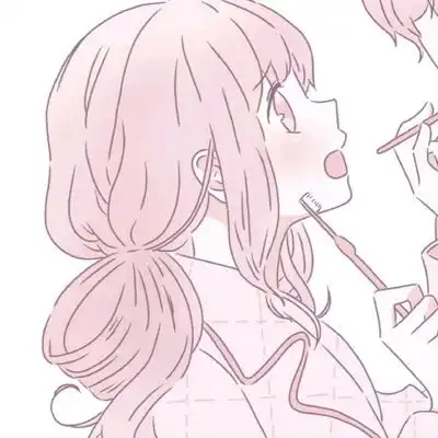  情侣头像甜美动漫