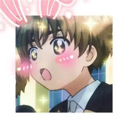  2020手绘二次元卡通情侣头像一男一女