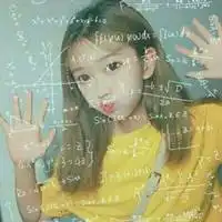 姐妹头像两张一人一张带数学公式