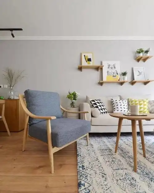  70平米的北欧风温居,简约装修温馨又暖心,适合新婚情侣最佳选择