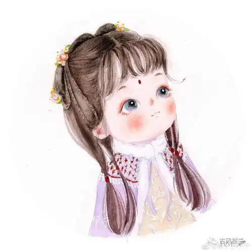  萌萌的古风小可爱头像