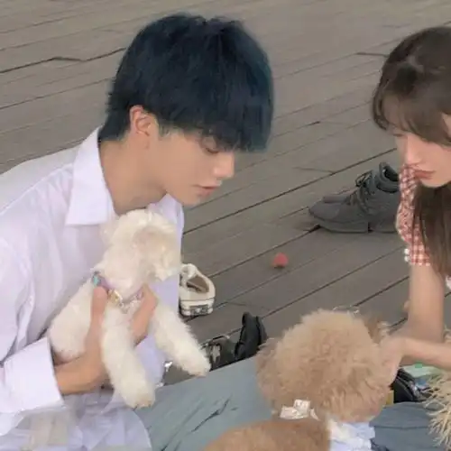  情侣头像爱你未减