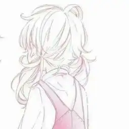  情侣头像动漫一男一女两张分开你的姓名是我的心咒