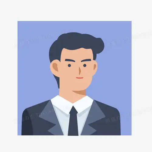  扁平风简约卡通办公商务男头像png图片素材免费下载头像png29522952像素熊猫办公