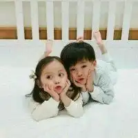  可爱萌娃情侣头像一男一女微信头像图片大全