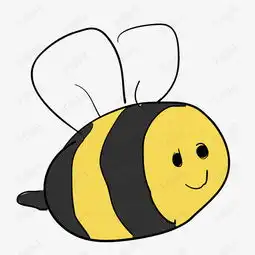  卡通可爱小动物装饰设计动物头像蜜蜂素材图片免费下载高清png千库网图片编号10091219