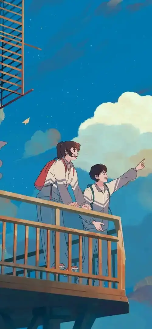  小清新风格壁纸分享适合情侣用