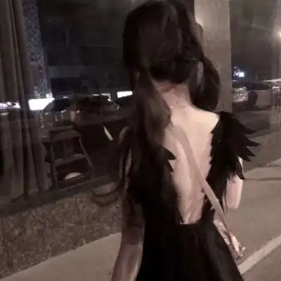  头像女伤感背影或侧面唯美漂亮