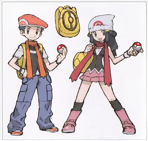  宝可梦珍钻重制艺术集扫图神奥地区的风土人情