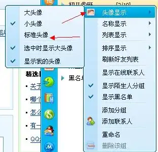  怎样设置标准qq头像