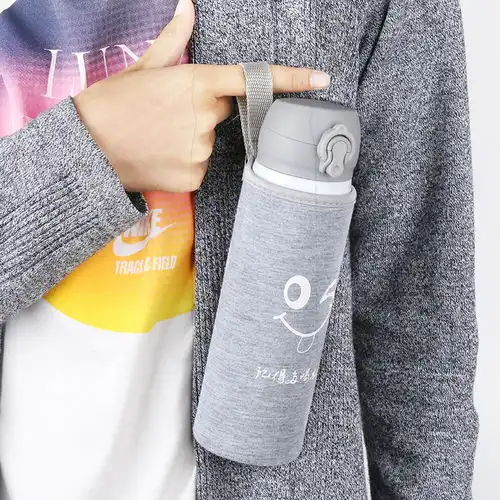  少女心迷你真空保温杯情侣便携杯子潮流卡通兔水杯萌萌杯学生杯子