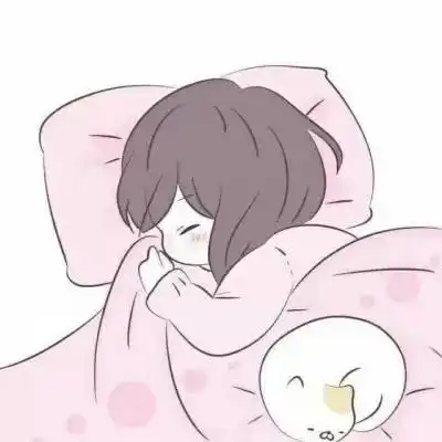  粉色系动漫情侣头像甜甜的超萌版情侣头像一对