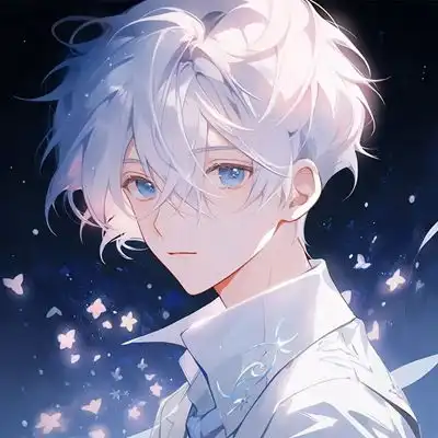  2023最新浪漫唯美银发动漫情侣头情侣头像我要个性网