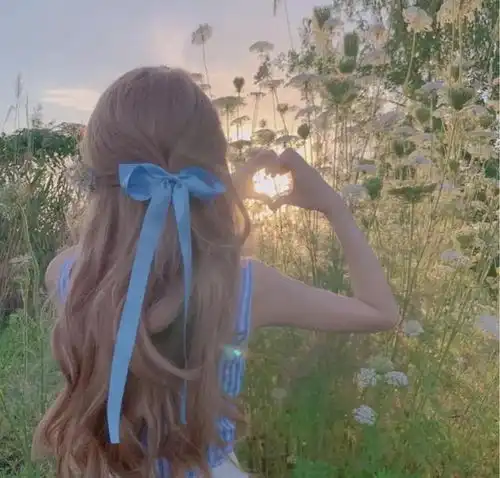  美丽森系仙女头像