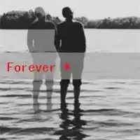  情侣头像带字黑白