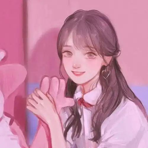 动漫头像第18期女生粉色头像,难道男朋友不是国家派发的吗