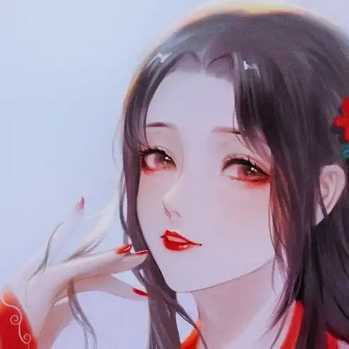  优质古风女头我曾踏月而来,只因你在山中