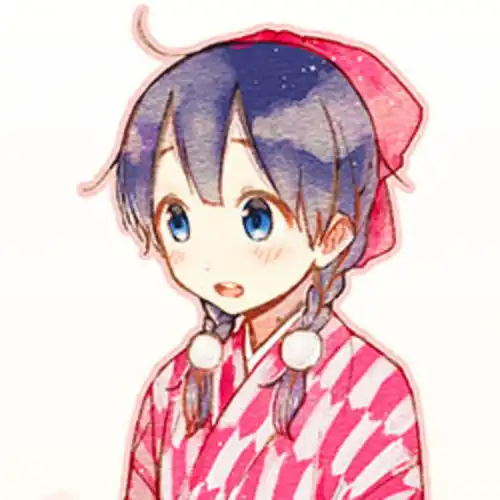  一左一右卡通情侣头像