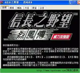 信长之野望8烈风传pk版修改器武将城池下载信长之野望8烈风传pk版修改器武将城池嗨客电脑游戏站