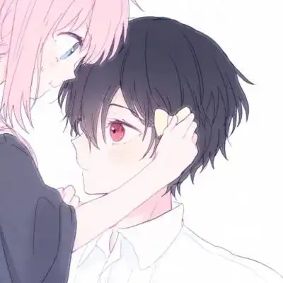  一人一半动漫情头萌萌情头双人一人一半动漫系列