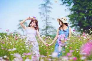 仙气逼人花仙子下凡,能跟闺蜜美到这个境地真的知足了