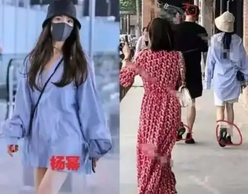  杨幂最新广告造型土味好重,和魏大勋情侣头像,在一起了