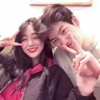  2020学生最新韩版情侣头像微信头像图片大全