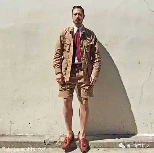  微胖男生怎么穿衣搭配利用工装元素轻松解决