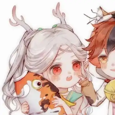  见过这么可爱的动漫情侣头像吗