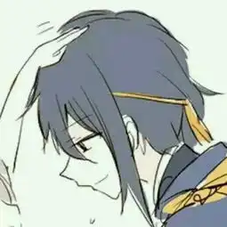  这张动漫头像是不是情头如果是的话,发来给我哟没有的话,就找一个动作相同的图给我吧,必须高清哦