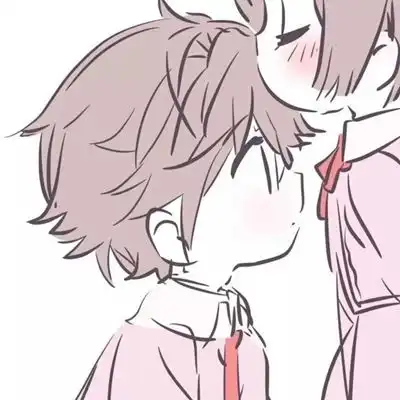  2023最新可爱小清新动漫情侣头像